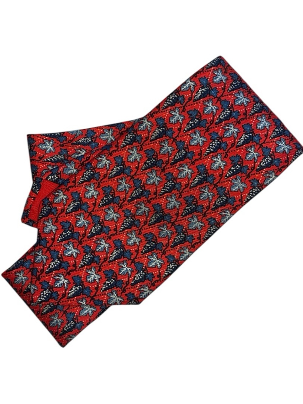 HERMES silk tie